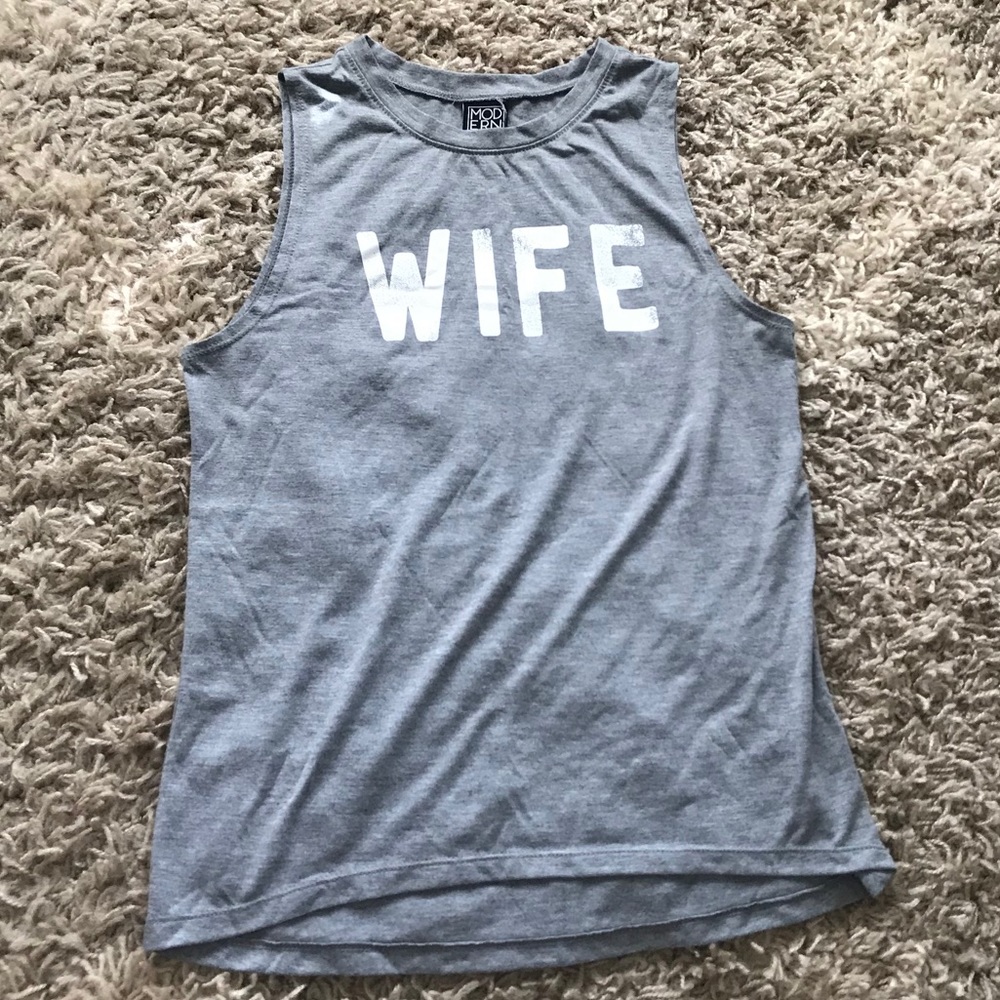 “Wife” muscle tank